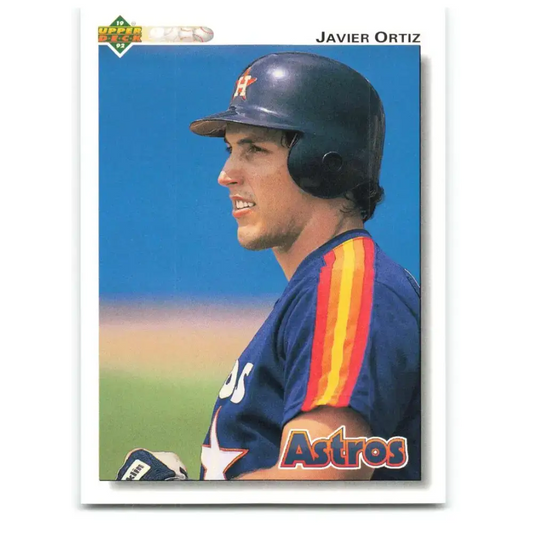1992 Upper Deck #657 Javier Ortiz NM-MT Houston Astros Baseball Card - Baseball Card Single