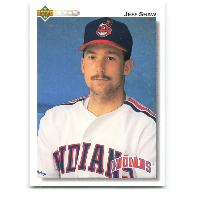 1992 Upper Deck #660 Jeff Shaw NM-MT Cleveland Indians Baseball Card - Baseball Card Single