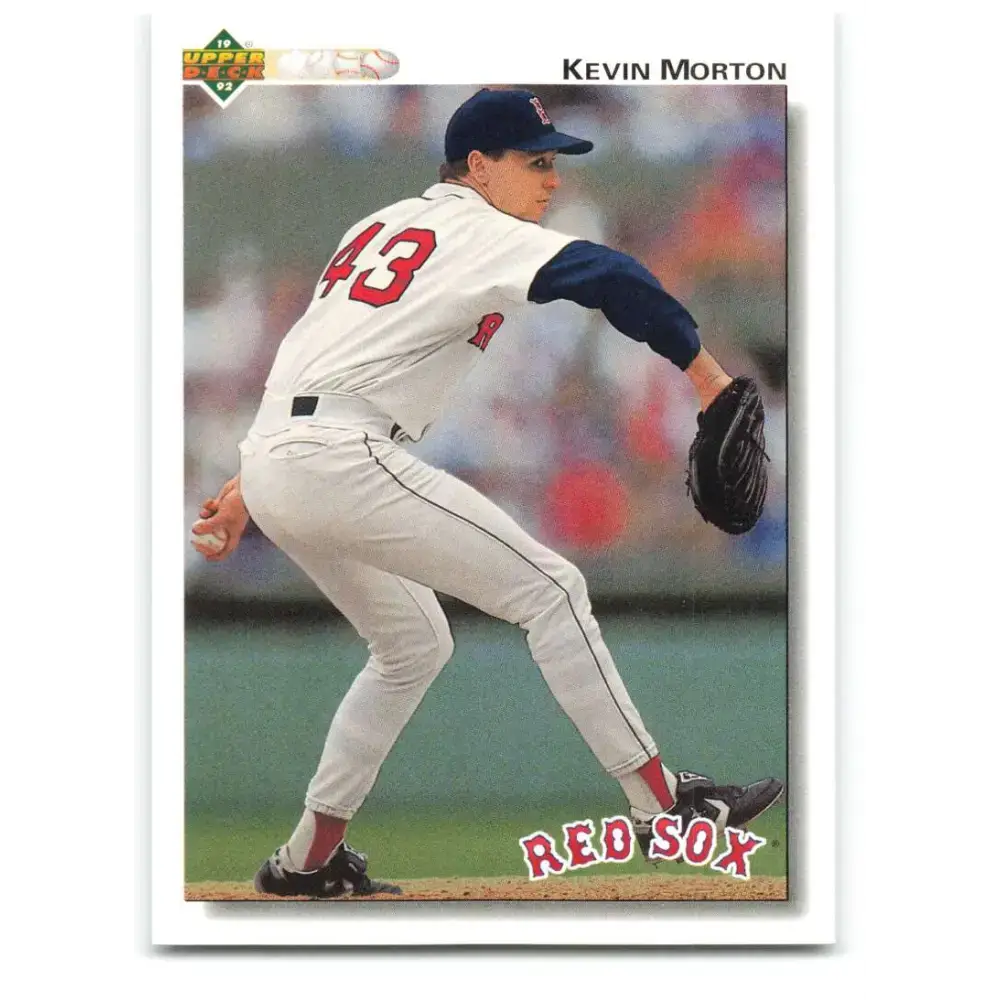 1992 Upper Deck #676 Kevin Morton NM-MT Boston Red Sox Baseball Card - Baseball Card Single
