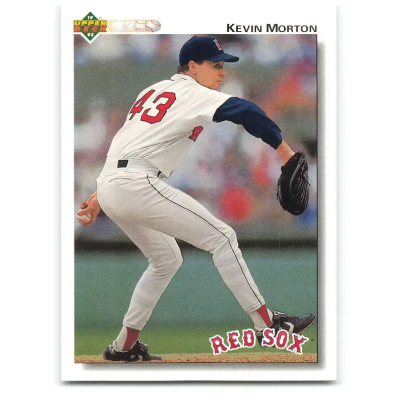 1992 Upper Deck #676 Kevin Morton NM-MT Boston Red Sox Baseball Card - Baseball Card Single