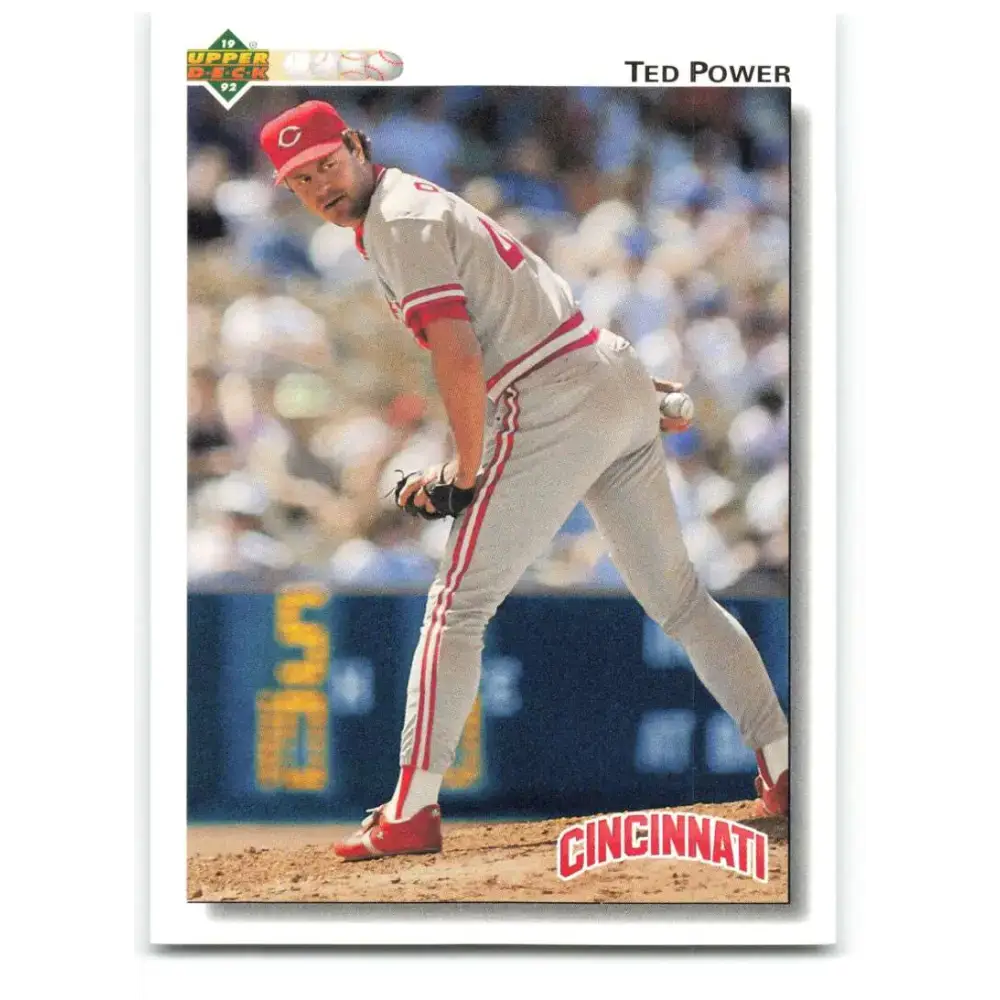 1992 Upper Deck #680 Ted Power NM-MT Cincinnati Reds Baseball Card - Baseball Card Single