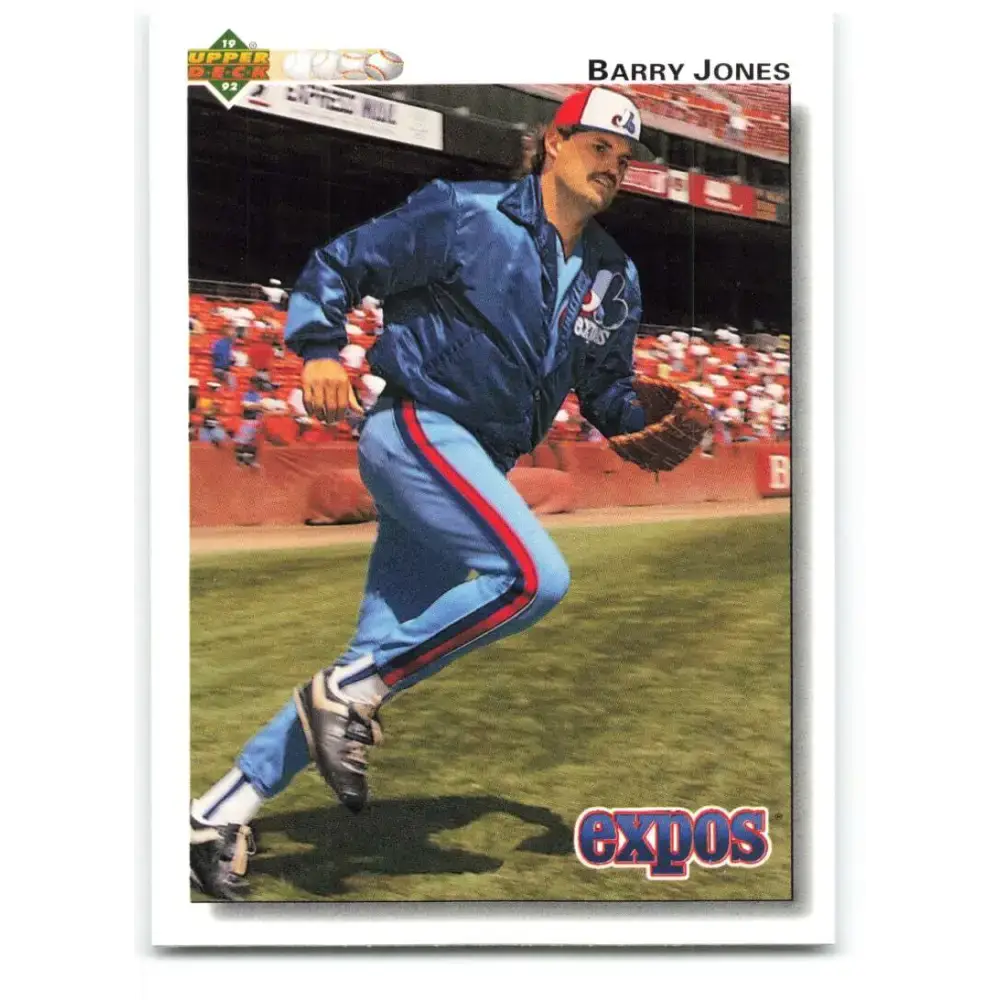 1992 Upper Deck #681 Barry Jones NM-MT Montreal Expos Baseball Card - Baseball Card Single