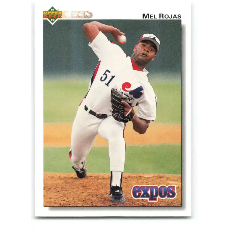1992 Upper Deck #683 Mel Rojas NM-MT Montreal Expos Baseball Card - Baseball Card Single