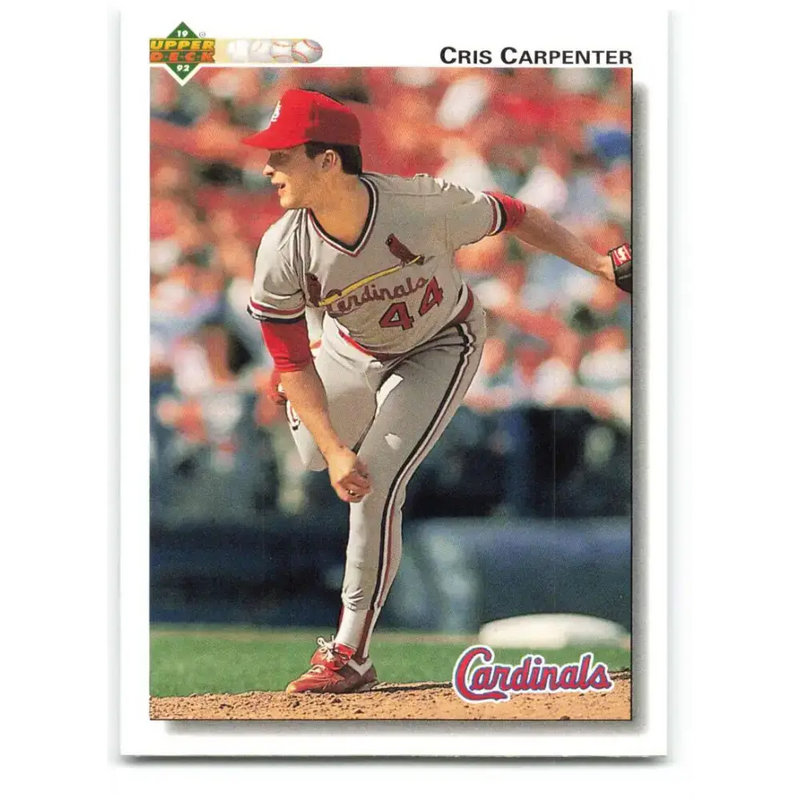 1992 Upper Deck #686 Cris Carpenter NM-MT St. Louis Cardinals Baseball Card - Baseball Card Single