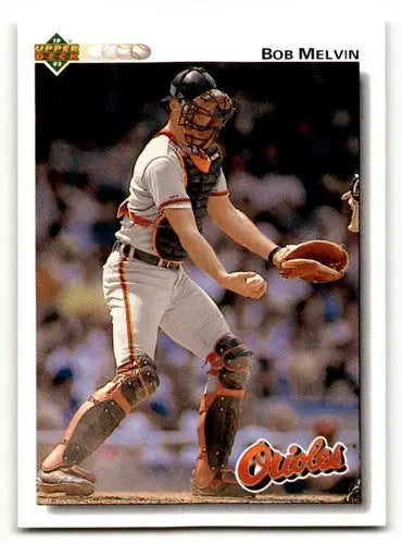 1992 Upper Deck #692 Bob Melvin ID:46363 - Baseball Card Single