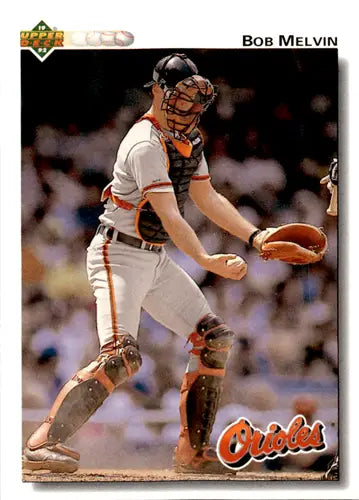 1992 Upper Deck #692 Bob Melvin NM Near Mint Orioles ID:46144 - Baseball Card Single