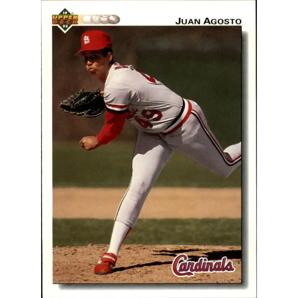 1992 Upper Deck #693 Juan Agosto NM-MT St. Louis Cardinals Baseball Card - Baseball Card Single
