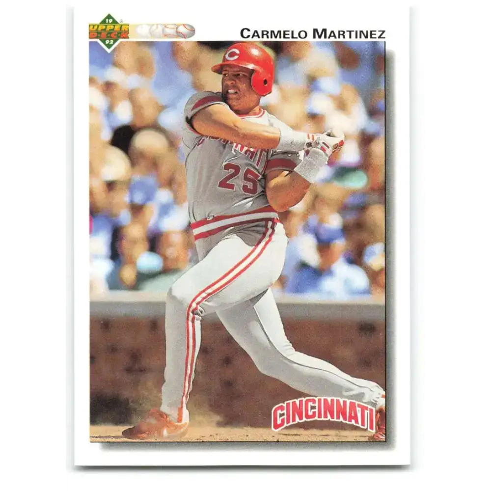 1992 Upper Deck #696 Carmelo Martinez NM-MT Cincinnati Reds Baseball Card - Baseball Card Single