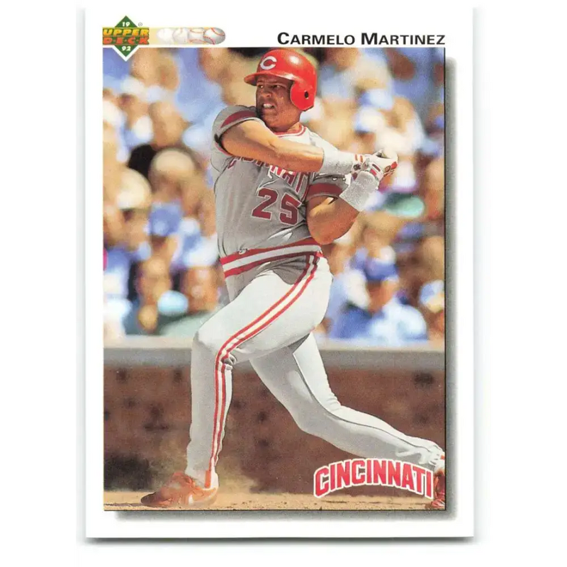 1992 Upper Deck #696 Carmelo Martinez NM-MT Cincinnati Reds Baseball Card - Baseball Card Single