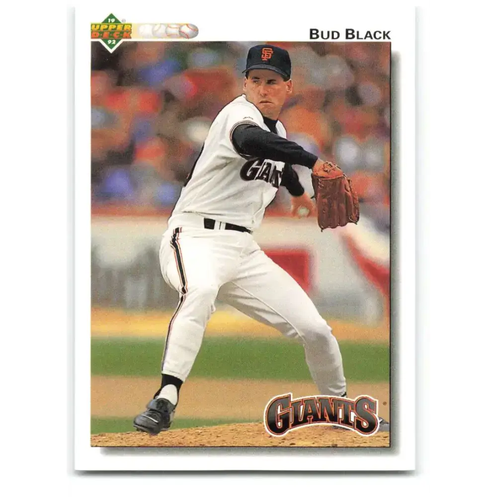 1992 Upper Deck #697 Bud Black NM-MT San Francisco Giants Baseball Card - Baseball Card Single
