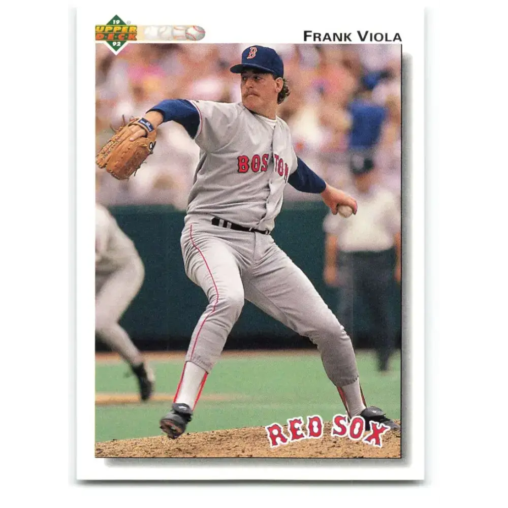 1992 Upper Deck #733 Frank Viola NM-MT Boston Red Sox Baseball Card - Baseball Card Single