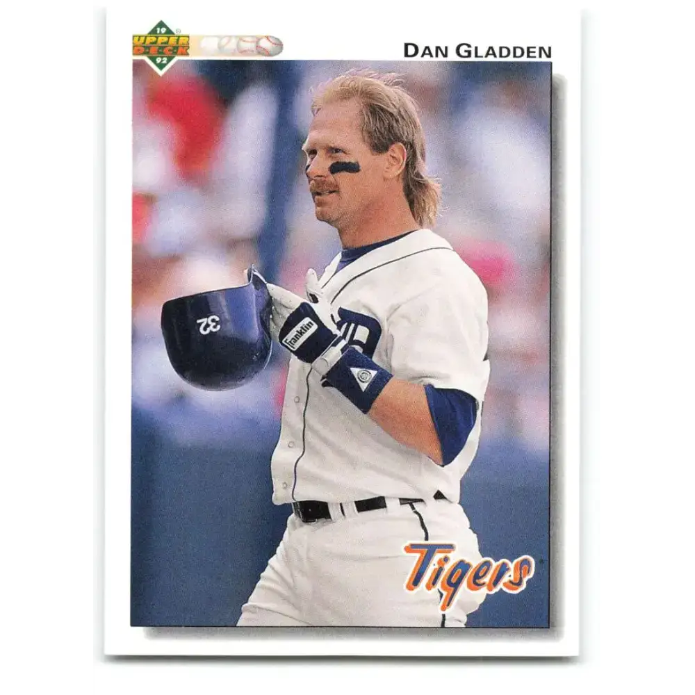 1992 Upper Deck #737 Dan Gladden NM-MT Detroit Tigers Baseball Card - Baseball Card Single