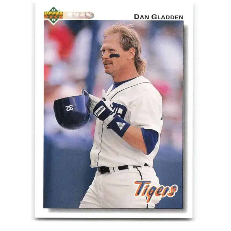 1992 Upper Deck #737 Dan Gladden NM-MT Detroit Tigers Baseball Card - Baseball Card Single