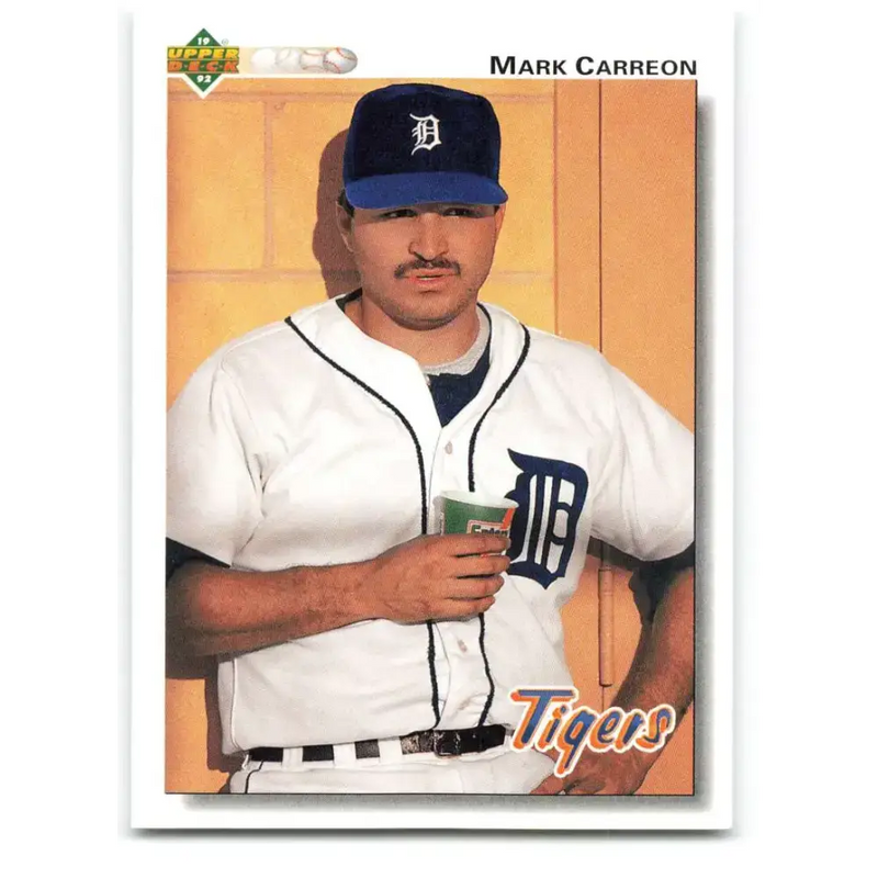 1992 Upper Deck #739 Mark Carreon NM-MT Detroit Tigers Baseball Card - Baseball Card Single