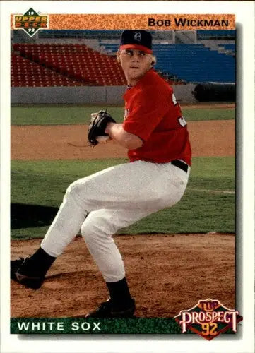 1992 Upper Deck #76 Bob Wickman NM-MT White Sox - Baseball Card Single