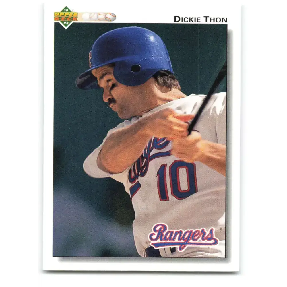 1992 Upper Deck #769 Dickie Thon NM-MT Texas Rangers Baseball Card - Baseball Card Single