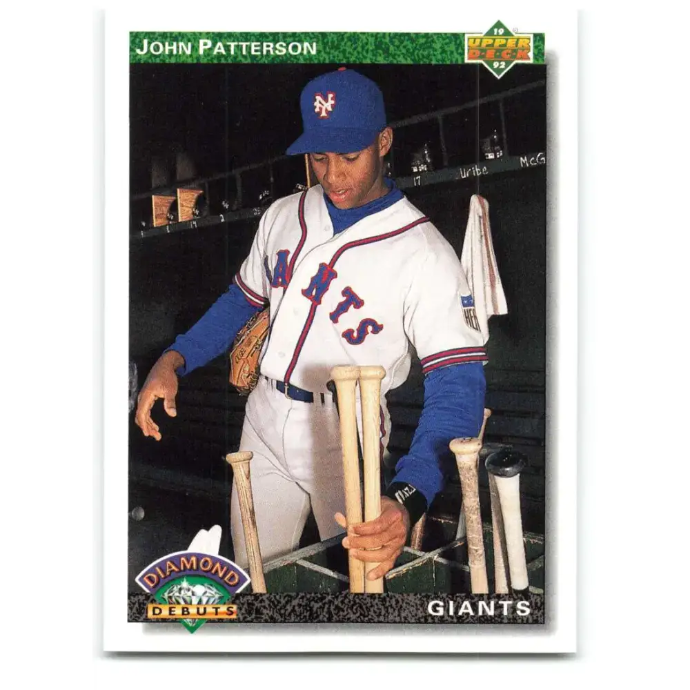 1992 Upper Deck #778 John Patterson NM-MT RC Rookie San Francisco Giants Baseball Card - Baseball Card Single