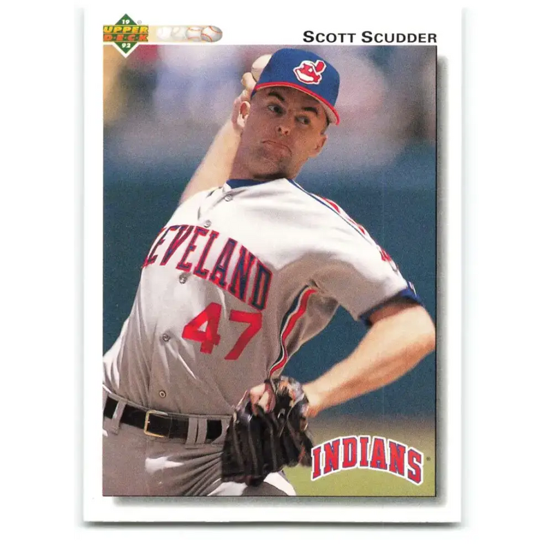 1992 Upper Deck #787 Scott Scudder NM-MT Cleveland Indians Baseball Card - Baseball Card Single
