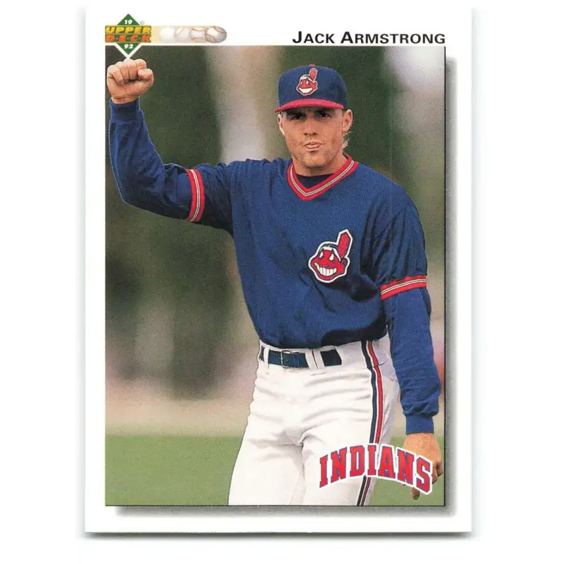 1992 Upper Deck #789 Jack Armstrong NM-MT Cleveland Indians Baseball Card - Baseball Card Single