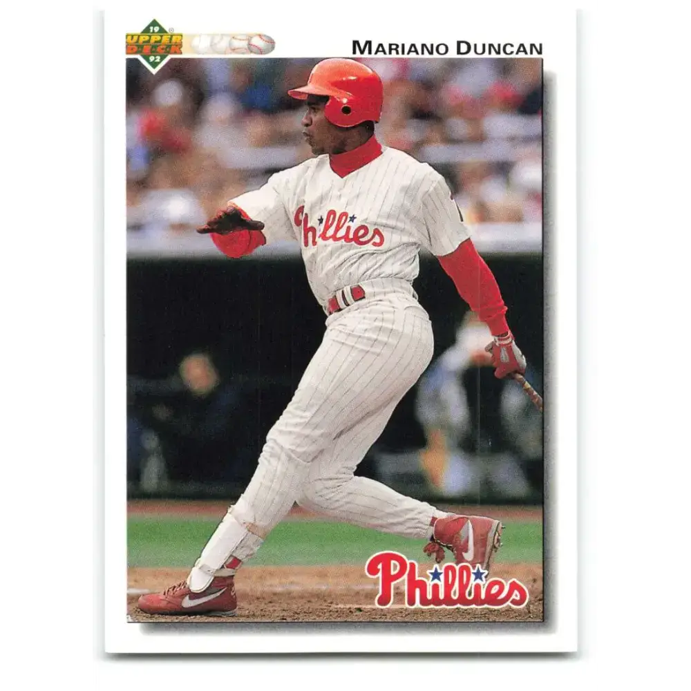 1992 Upper Deck #792 Mariano Duncan NM-MT Philadelphia Phillies Baseball Card - Baseball Card Single