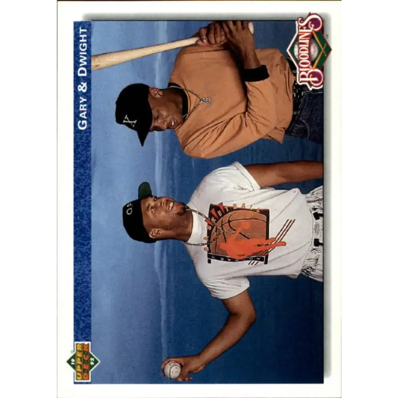 1992 Upper Deck #84 Gary Sheffield/Dwight Gooden NM-MT New York Mets/Milwaukee Brewers Baseball Card - Baseball Card