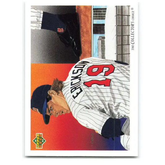 1992 Upper Deck #89 Scott Erickson TC NM-MT Minnesota Twins Baseball Card - Baseball Card Single