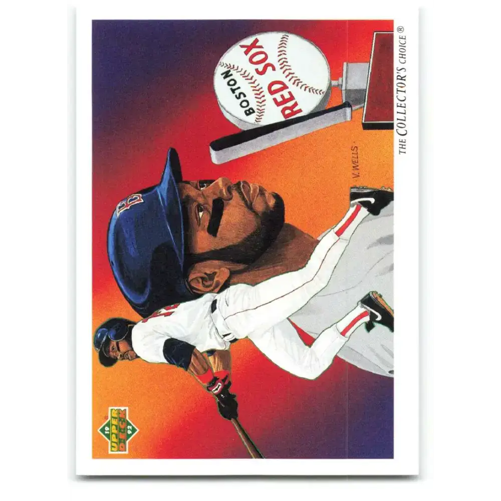 1992 Upper Deck #94 Ellis Burks TC NM-MT Boston Red Sox Baseball Card - Baseball Card Single