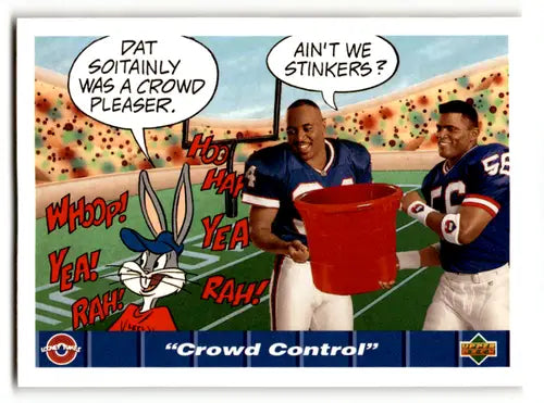 1992 Upper Deck Comic Ball 4 #116 Crowd Control NM-MT ID:59205 - Non-Sports Card Single