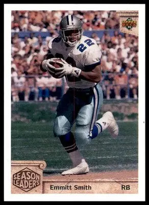 1992 Upper Deck Emmitt Smith 301 Dallas Cowboys
