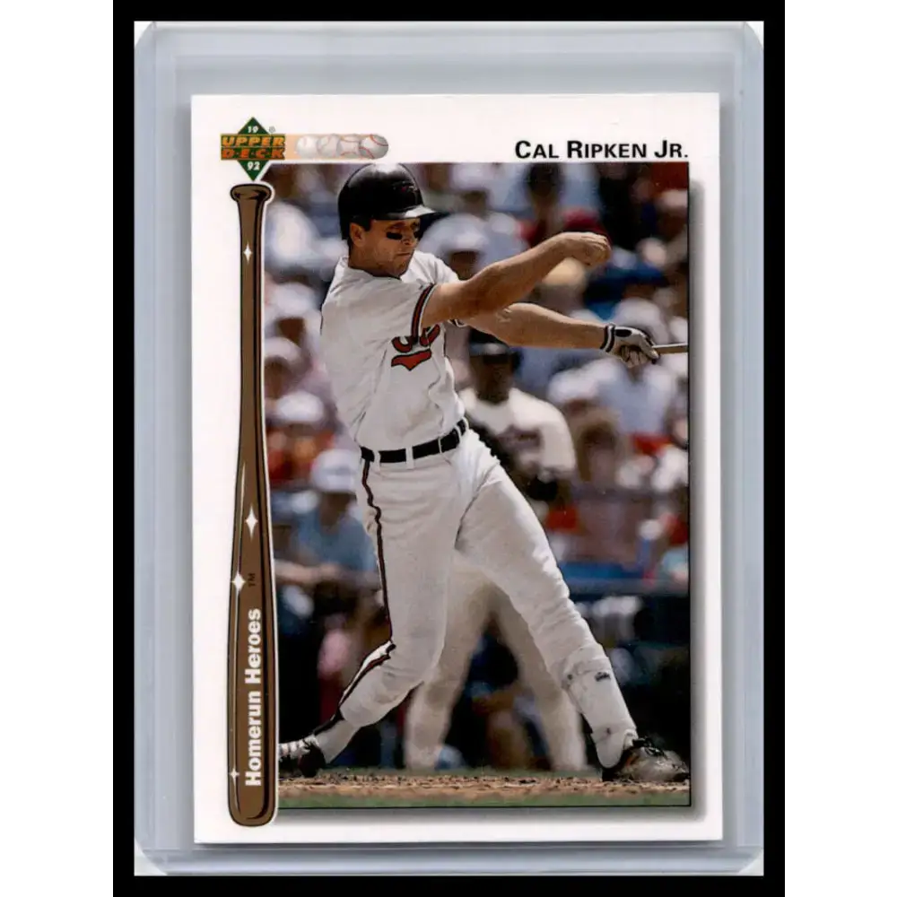 1992 Upper Deck #HR4 Cal Ripken Jr. NM-MT Baltimore Orioles Baseball Card - Baseball Card Single