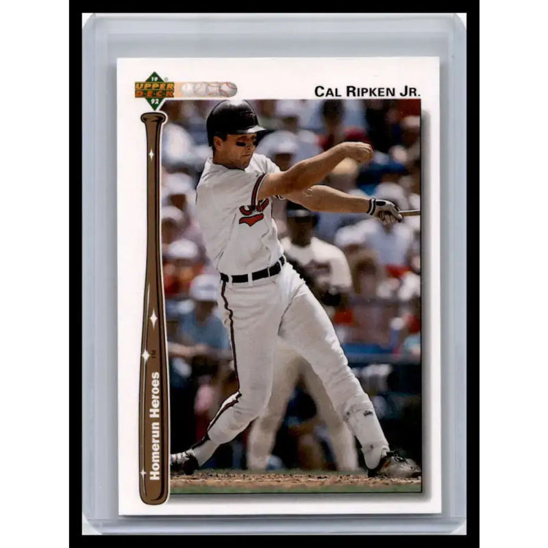 1992 Upper Deck #HR4 Cal Ripken Jr. NM-MT Baltimore Orioles Baseball Card - Baseball Card Single