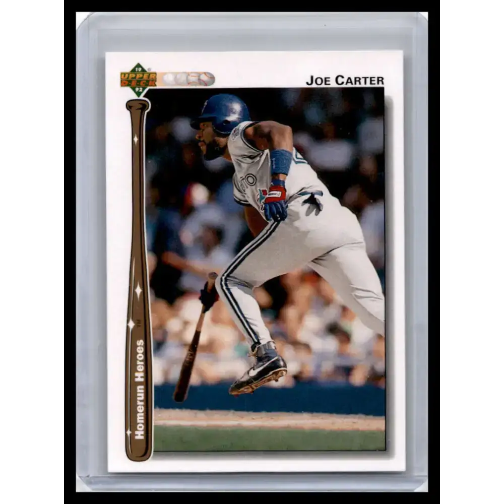 1992 Upper Deck #HR6 Joe Carter NM-MT Toronto Blue Jays Baseball Card - Baseball Card Single