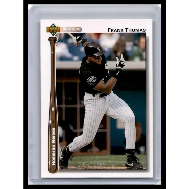 1992 Upper Deck #HR8 Frank Thomas NM-MT Chicago White Sox Baseball Card - Baseball Card Single