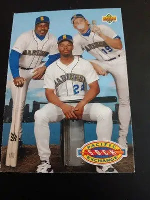 1992 Upper Deck Pacific Exchange. Ken Griffey Jr. # 55 Seattle Mariners. NRMT+