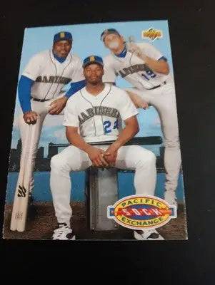 1992 Upper Deck Pacific Exchange. Ken Griffey Jr. # 55 Seattle Mariners. NRMT+