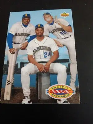 1992 Upper Deck Pacific Exchange. Ken Griffey Jr. # 55 Seattle Mariners. NRMT+