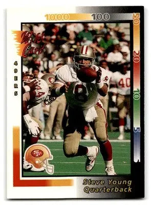 1992 Wild Card #98 Steve Young - Football Card Single