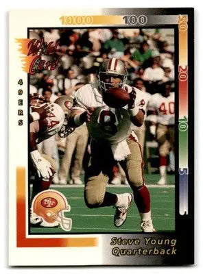 1992 Wild Card Football Steve Young #98 San Francisco 49ers - Football Card Single