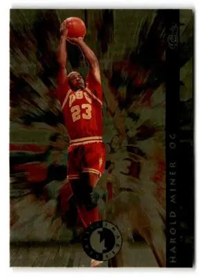 1993-94 Classic Images Four Sport #SI 11 Harold Miner Sudden Impact - Basketball Card Single