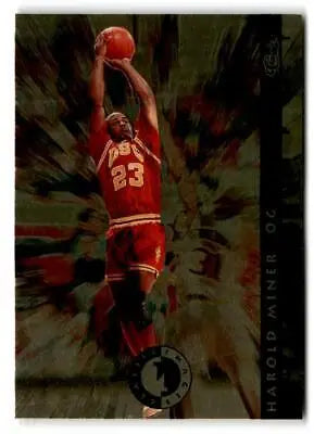 Basketball player in red #23 Chicago Bulls uniform from Classic Images Four Sport