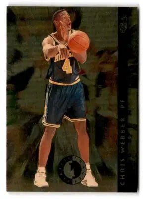 1993-94 Classic Images Four Sport #SI 12 Chris Webber Sudden Impact - Basketball Card Single