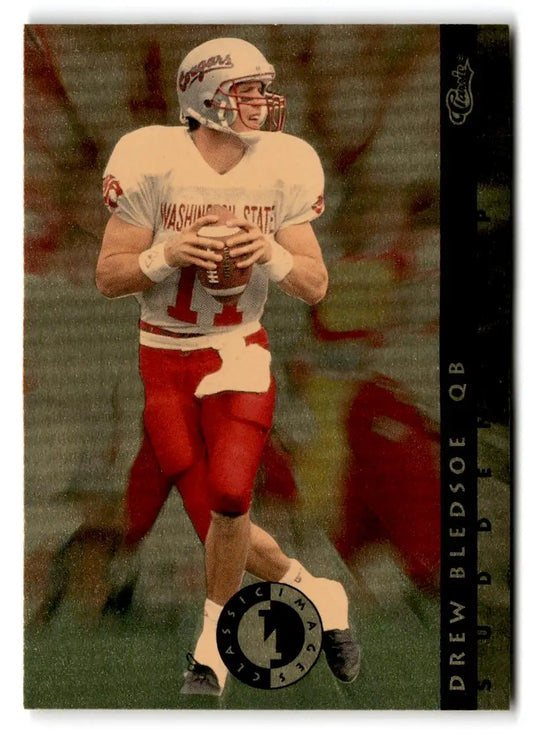 1993-94 Classic Images Four Sport #SI 15 Drew Bledsoe Sudden Impact - Football Card Single