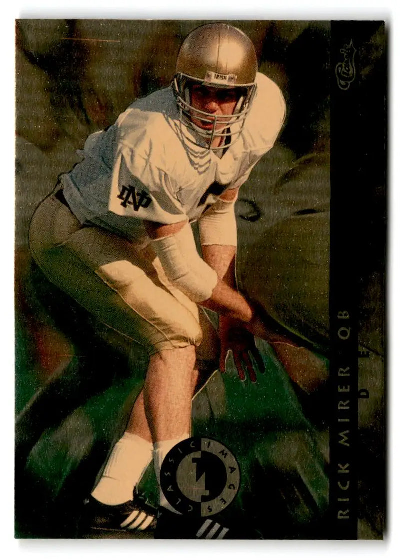 1993-94 Classic Images Four Sport #SI 16 Rick Mirer Sudden Impact - Football Card Single