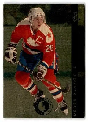 1993-94 Classic Images Four Sport #SI 8 Derek Plante Sudden Impact - Hockey Card Single