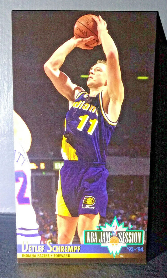 1993-94 Detlef Schrempf #92 Fleer NBA Jam Session Basketball Card
