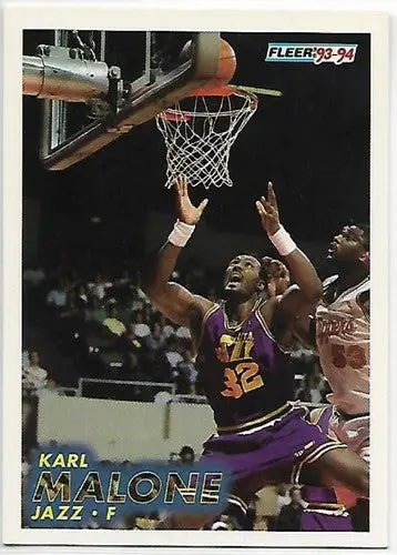 1993-94 Fleer #211 Karl Malone NM-MT Jazz - Basketball Card Single