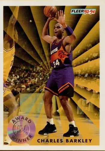 1993-94 Fleer #229 Charles Barkley NM-MT Suns AW - Basketball Card Single