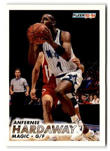 1993-94 Fleer #343 Anfernee Hardaway NM Near Mint RC Rookie Magic ID:82618 - Basketball Card Single