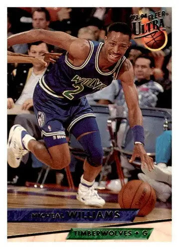 1993-94 Fleer Ultra #117 Micheal Williams NM-MT Timberwolves - Basketball Card Single