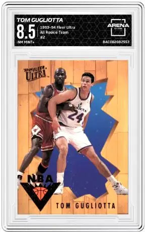 1993-94 Fleer Ultra Tom Gugliotta #2 All Team Rookie All Rookie Team AC 8.5 - Basketball Card Single